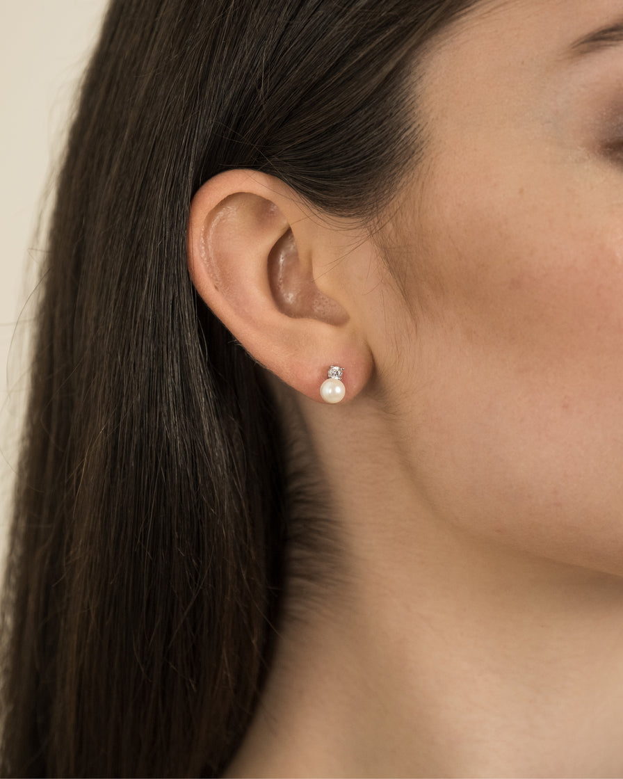 Orecchini con perla Lucilla – Veramé