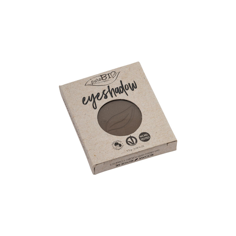 puroBIO Cosmetics Ombretto in Cialda Matte Refill 14 Marrone Freddo