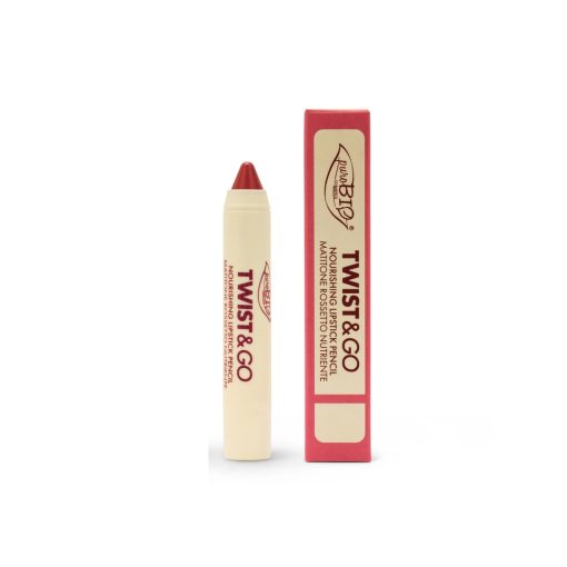 puroBIO Cosmetics TWIST & GO – Matitone Rossetto 503 Sabbia Rosata