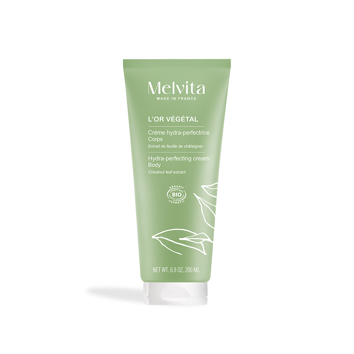 Melvita Crème Corps Hydra-Perfectrice L'Or Végétal 200 ml