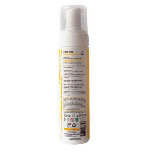 HAIR PUMP ARIA – Mousse Volumizzante – Anarkhia Bio, immagine 2
