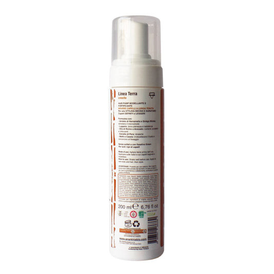 HAIR PUMP TERRA – Mousse Fortificante – Anarkhia Bio, immagine 2