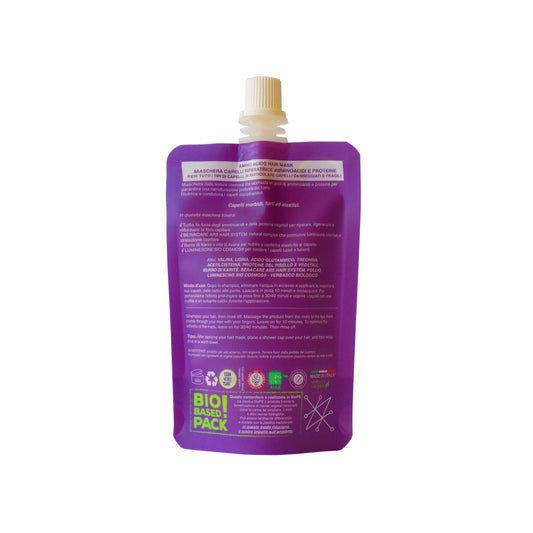 Maschera Amminoacidi e Proteine Riparatrice 100ml – Anarkhia Bio, immagine 2