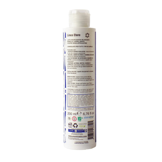 MOON MILK – Latte Leave-in Disciplinante – Anarkhia Bio, immagine 2