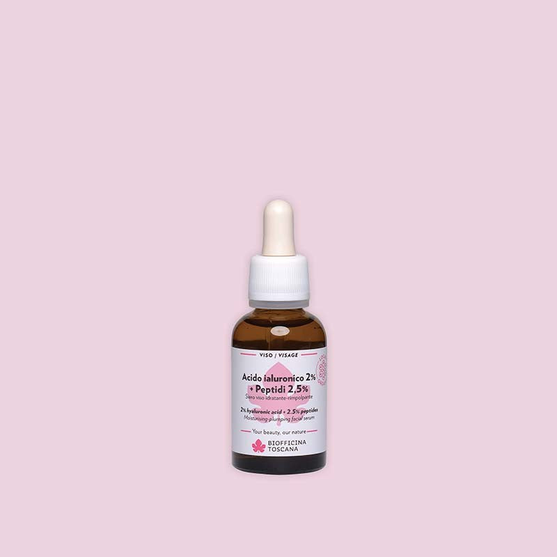 Acido Ialuronico 2% + Peptidi 2,5% Biofficina Toscana