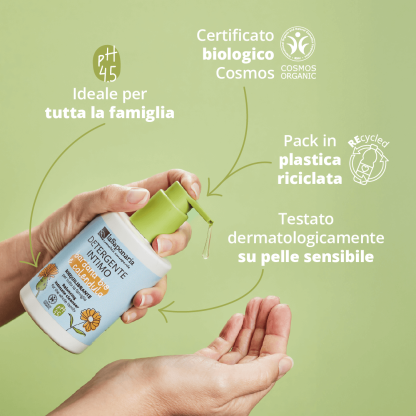 La Saponaria Detergente Intimo Riequilibrante Bardana Bio e Calendula seconda immagine