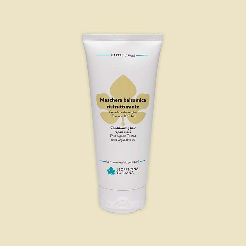 Maschera balsamica ristrutturante Biofficina Toscana