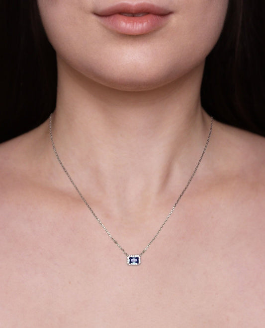 Collana Anastasia Argento Blu – Veramé