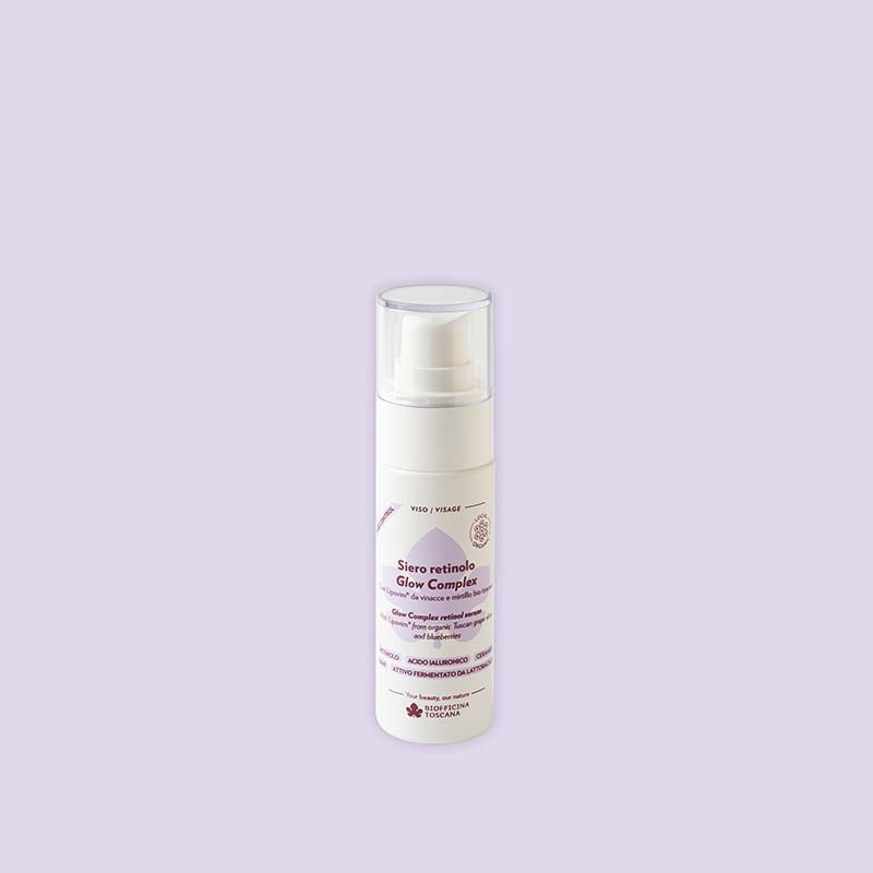 Siero retinolo glow complex Biofficina Toscana