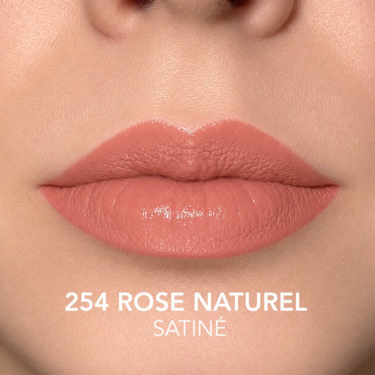 Rouge à Lèvres Satiné 254 Rose Naturel - tonalità sulle labbra
