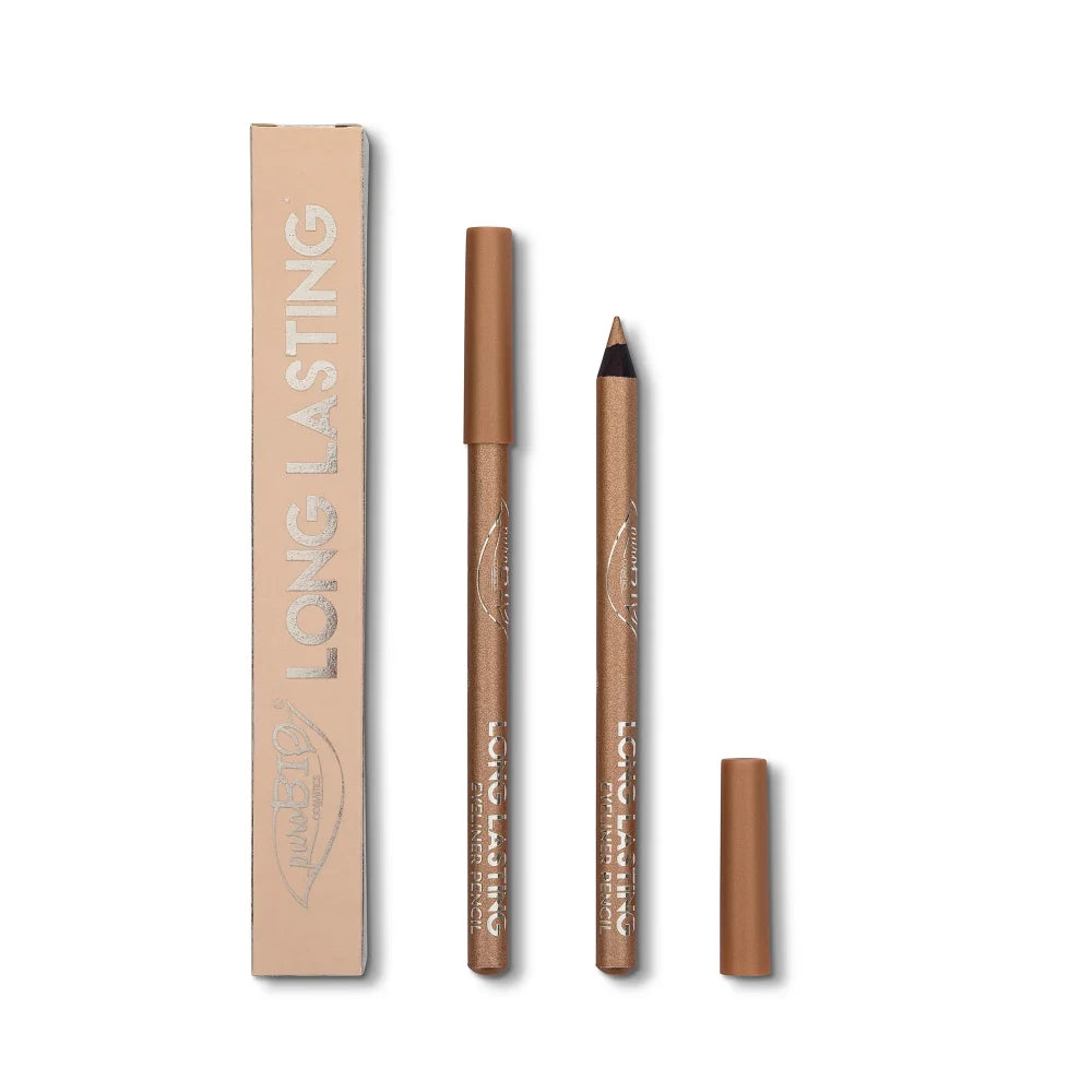 puroBIO Cosmetics LONG LASTING – Eyeliner Pencil 02L Beige Dorato
