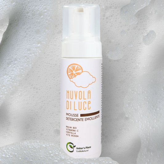 Amber's Place Nuvola di Luce – Mousse Detergente Emolliente