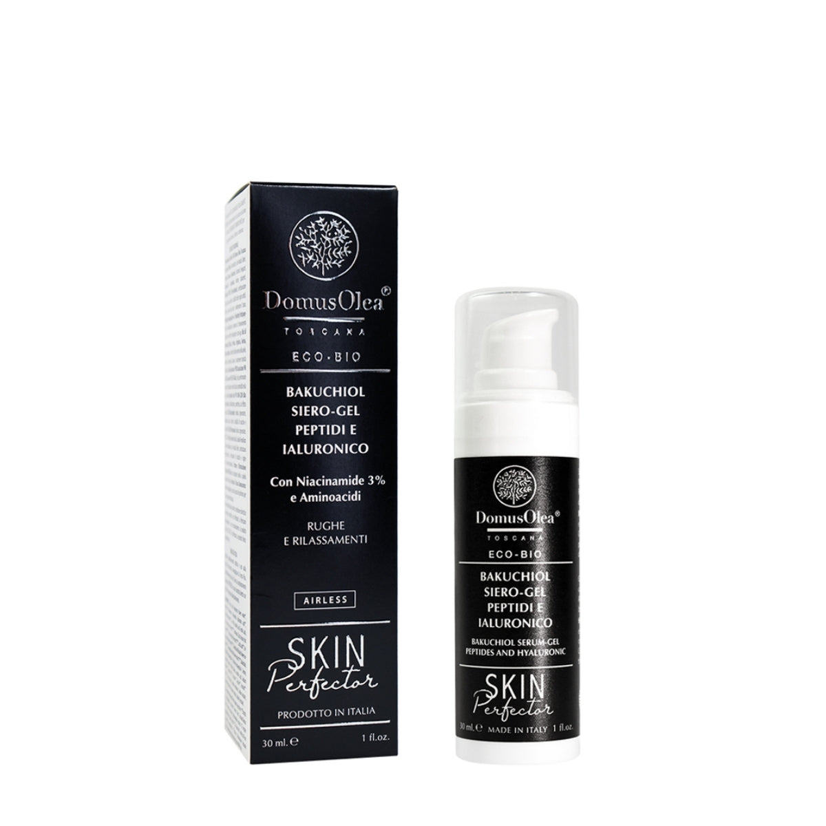 Bakuchiol Siero-Gel Peptidi e Ialuronico – Domus Olea Toscana