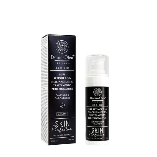 Domus Olea Toscana Pure Retinol 0,3% + Niacinamide 5% Trattamento Perfezionatore – 30 ml