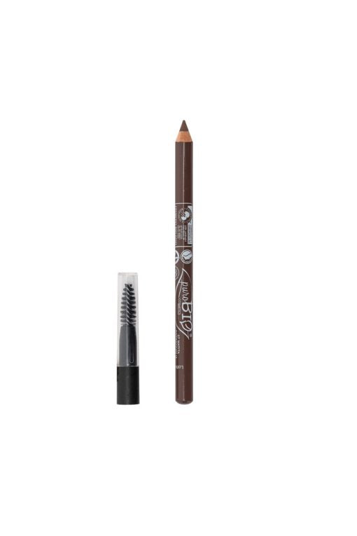 puroBIO Cosmetics Matita Sopraccigliare con Scovolino 07 Tortora