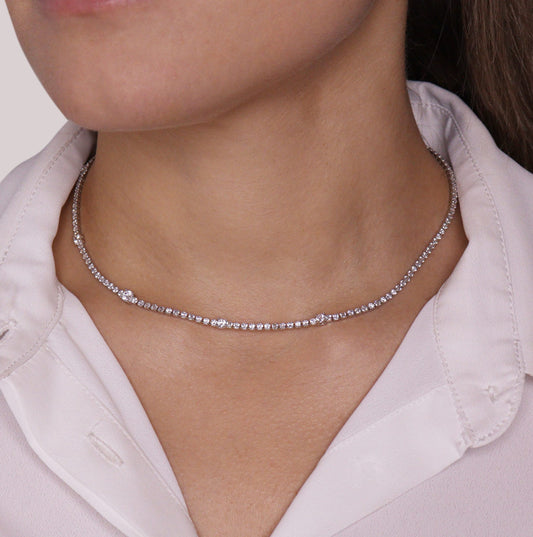 Collana Tennis con punti luce Camilla – Veramé
