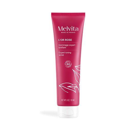 Gommage Expert Tonifiant L'Or Rose 150 ml – Melvita