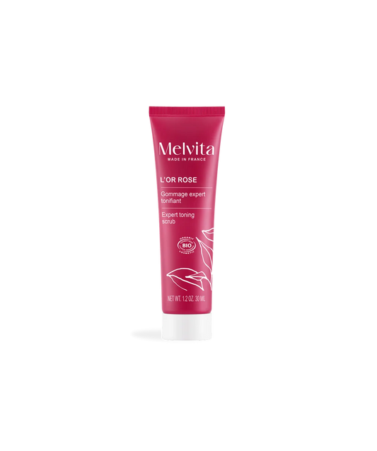 Gommage Expert Tonifiant L'Or Rose 30 ml – Melvita