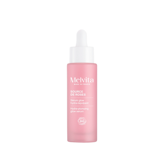 Melvita Sérum Glow 3-en-1 Source de Roses 30 ml