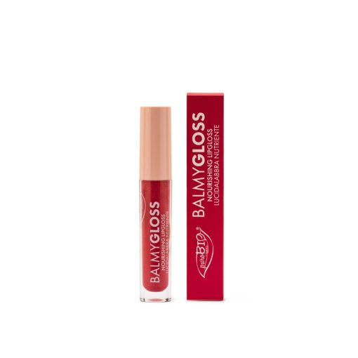 puroBIO Cosmetics BALMY GLOSS 05 Rosa Intenso Vibrante