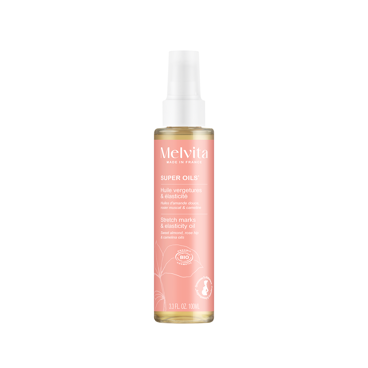 Melvita Huile Vergetures & Elasticité Bio 100 ml