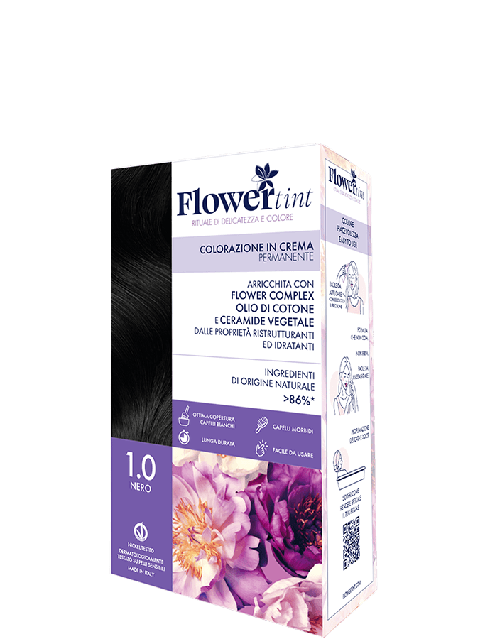 FlowerTint 1.0 Nero colorazione permanente
