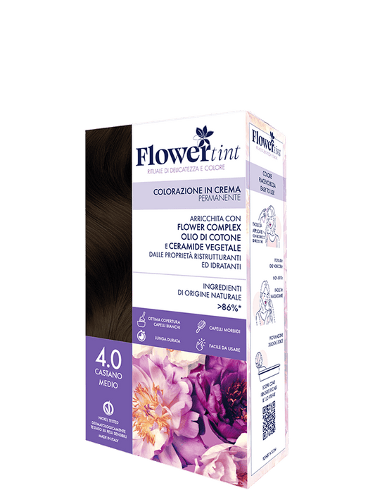 FlowerTint 4.0 Castano Medio colorazione permanente