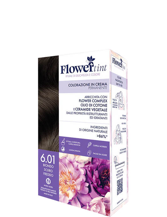 FlowerTint 6.01 Biondo Scuro Freddo colorazione permanente