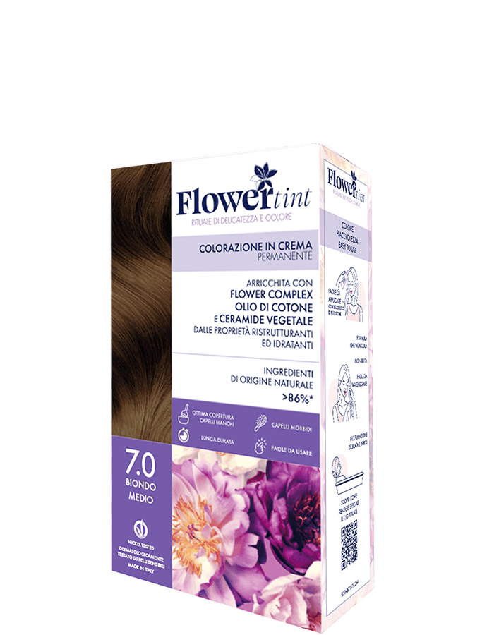 FlowerTint 7.0 Biondo Medio colorazione permanente