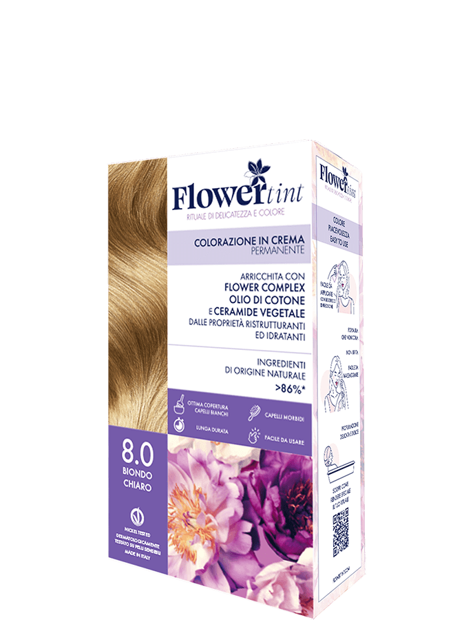 FlowerTint 8.0 Biondo Chiaro colorazione permanente