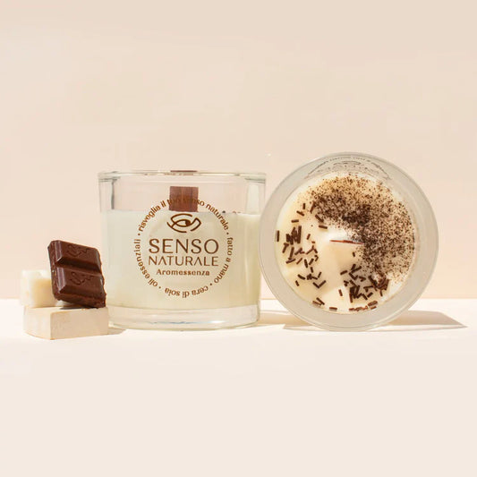 Candela di Soia profumata CIOCCOLATO Small – Senso Naturale