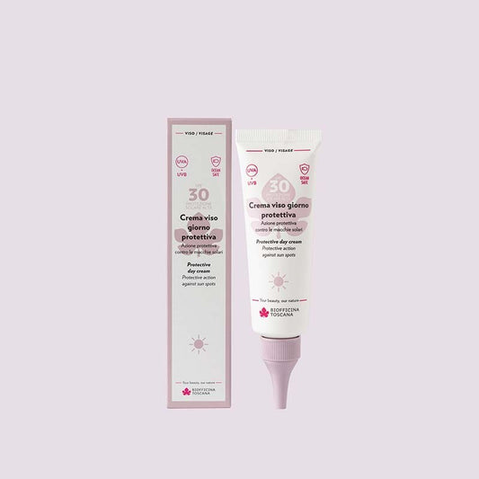 Crema viso giorno protettiva SPF30 Biofficina Toscana