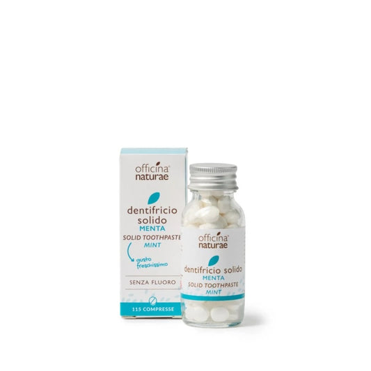 Dentifricio Solido in Pastiglie Menta - Officina Naturae