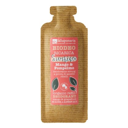 La Saponaria Sunrise Biodeo Ricarica 40 ml