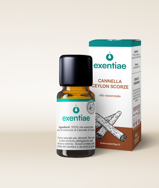 Cannella di Ceylon Olio Essenziale Exentiae