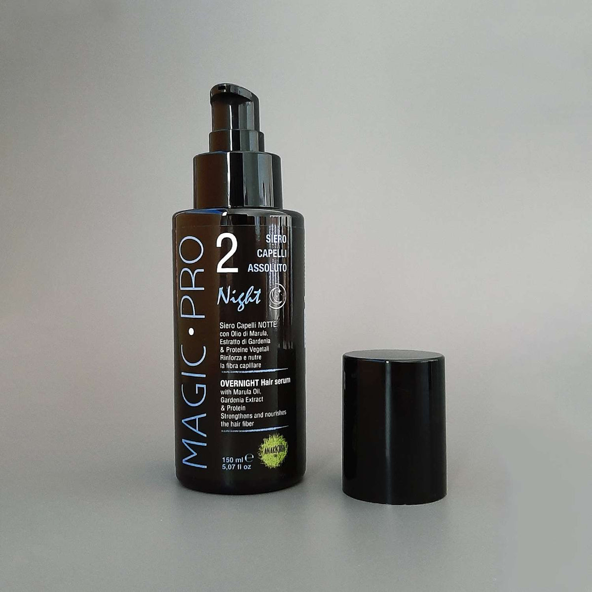 SIERO CAPELLI NOTTE ASSOLUTO – NIGHT MAGIC PRO 2 – Anarkhia Bio