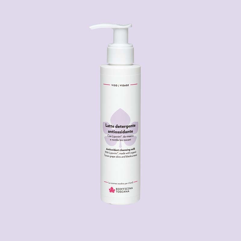 Latte detergente antiossidante Biofficina Toscana