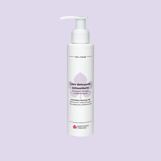 Latte detergente antiossidante Biofficina Toscana