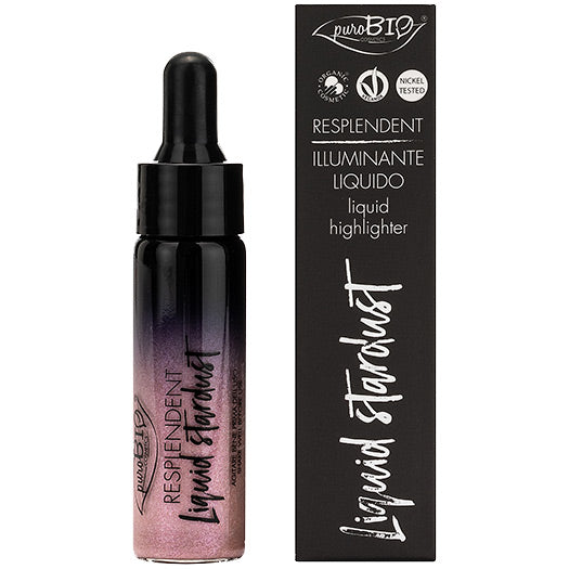 puroBIO Cosmetics Resplendent Liquid Stardust Rosa