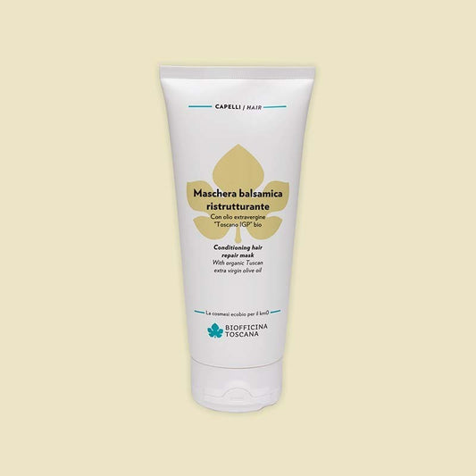 Maschera balsamica ristrutturante Biofficina Toscana