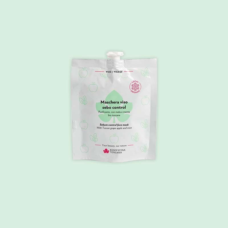 Maschera viso sebo control Biofficina Toscana