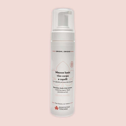 Mousse basic viso corpo e capelli Biofficina Toscana