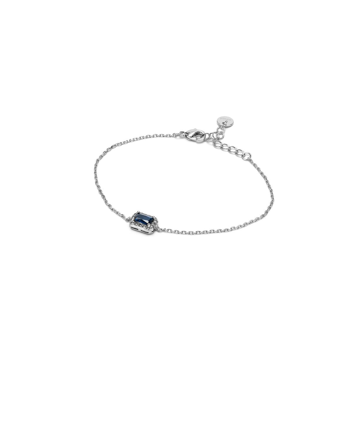 Bracciale Anastasia Argento Blu