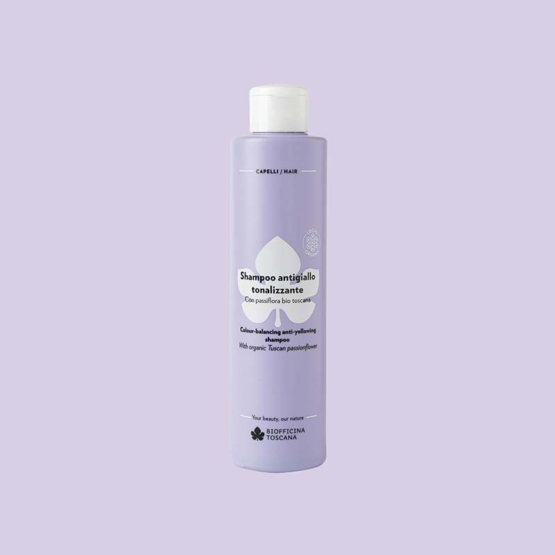 Shampoo antigiallo tonalizzante Biofficina Toscana
