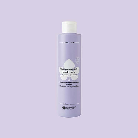 Shampoo antigiallo tonalizzante Biofficina Toscana