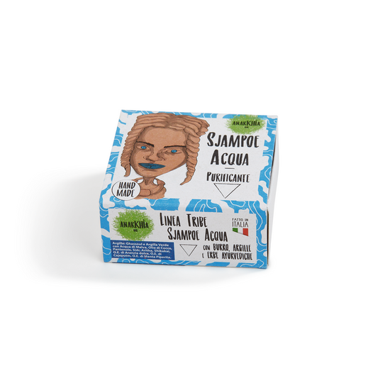 SJAMPOE ACQUA – Shampoo solido Purificante – Anarkhia Bio, immagine 2