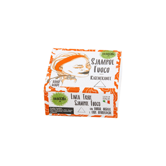 SJAMPOE FUOCO – Shampoo solido Rigenerante – Anarkhia Bio, immagine 2