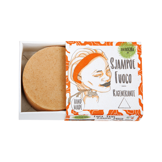 SJAMPOE FUOCO – Shampoo solido Rigenerante – Anarkhia Bio